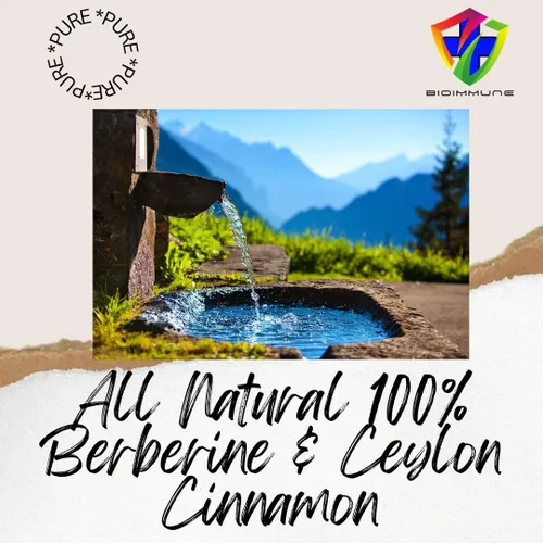 Vista 8 de BioImmune Suplemento de berberina potencia sinérgicamente mejorada, canela de Ceilán para una mayor absorción y efectos sinérgicos para niveles