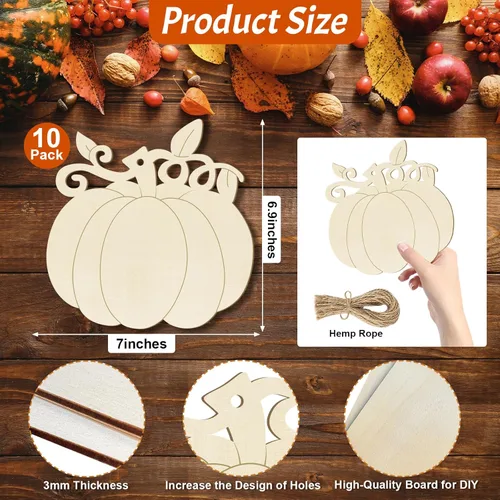 Vista 208 de Adornos de Letras de Madera PAPÁ para Pintar de 7 Pulgadas, Tamaño Grande, Recorte de Papi de Madera para el Día del Padre, DIY en Blanco, Madera