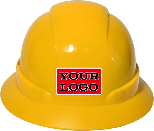 Vista 25 de Casco de trabajo de construcción personalizado Casco de seguridad con suspensión de trinquete de 6 puntos con ventilación