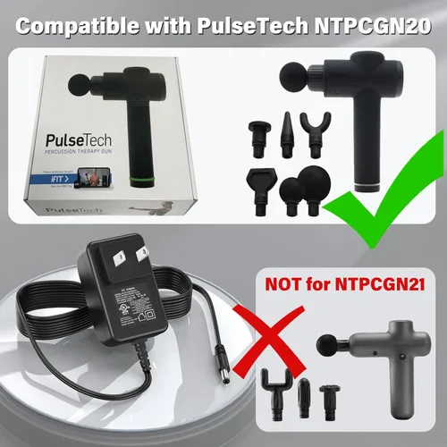 Vista 2 de Cargador de pistola de masaje 27V para NordicTrack PulseTech