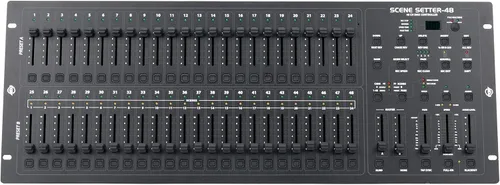ADJ Products SCENE-SETTER 48, Channel DMX Dimming Controller, Professional Light Show Control Board
