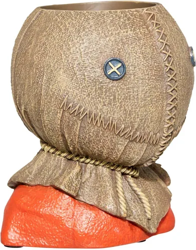 Vista 2 de Spirit Halloween Trick 'r Treat Moldeado Sam Horror Head, decoración de Halloween