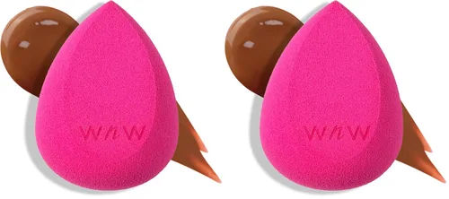 Vista 10 de wet n wild - Esponja de maquillaje con baja absorción de producto para una aplicación sin manchas, mezcla sin esfuerzo para un acabado profesional