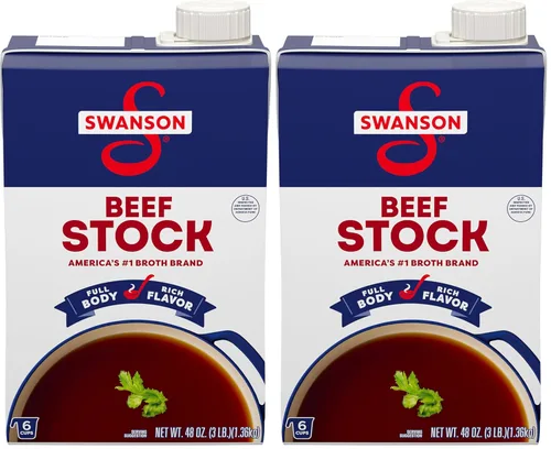 Vista 9 de Swanson - Caldo de carne 100% natural, caja de 48 onzas