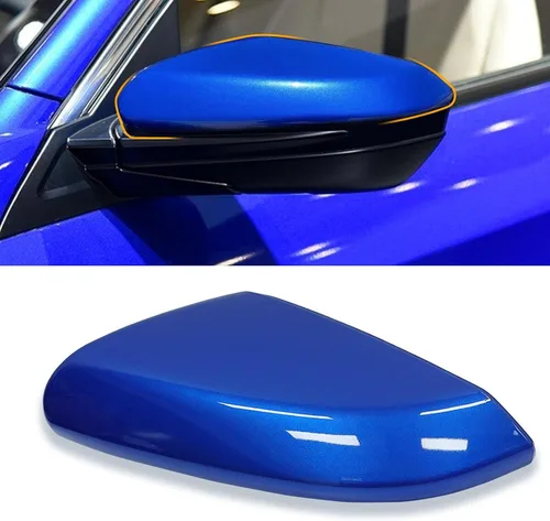Moonlinks Compatible con Honda Civic 2016-2021 de repuesto para espejo lateral del conductor, azul Egeo metálico para 10ª generación Civic,