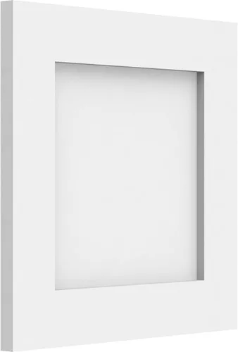 Ekena Millwork Panel de pared decorativo Cornell de 12 pulgadas de ancho x 12 pulgadas de alto x 5/8 pulgadas de profundidad