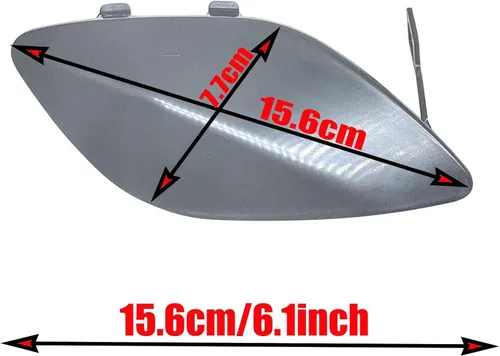Vista 4 de Cubierta de remolque delantera para Mercedes-Benz CLA-Class Coupé W117 para CLA180 CLA200 CLA220 CLA250 2012 2013 2014 2015 Tapa de gancho