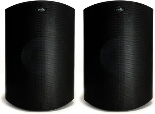 Vista 18 de Polk Audio Atrium 4 Altavoces para exteriores a prueba de condiciones climáticas con potentes graves (par, negro), durabilidad en cualquier clima