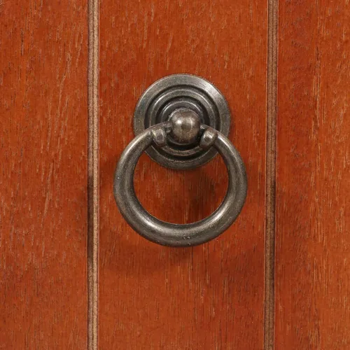 Vista 7 de Tidyard Cofre de almacenamiento de madera de acacia con pestillo y asas, baúl de madera para dormitorio, armario, hogar, decoración de muebles