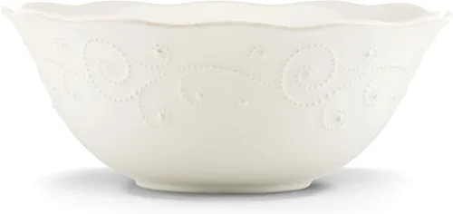 Vista 6 de Lenox French Perle Bandeja para Chips y Dip, Blanco