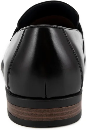 Vista 3 de Mocasines formales Penny para hombre, zapatos de vestir clásicos sin cordones