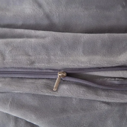 Vista 6 de EMME Juego de funda de edredón mullida de lujo, tamaño King, juego de funda de edredón esponjosa para cama King, fundas de edredón suaves y peludas