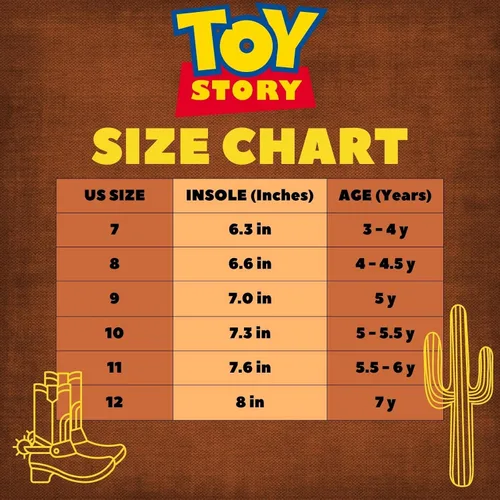 Vista 6 de Disney Pixar Toy Story Woody - Botas vaqueras occidentales para niños pequeños