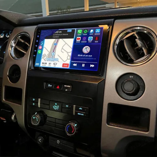 Radio de coche para Ford F150 2009-2014 con Carplay inalámbrico Android Auto, actualización de pantalla táctil de 9 pulgadas para estéreo de coche