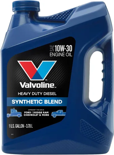 Vista 8 de Valvoline Heavy Duty Synthetic Blend 15W-40 Aceite para motor diésel, 1 gal, caja de 3