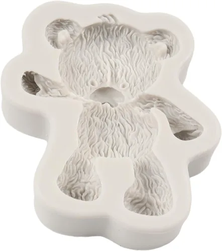 Vista 8 de Moldes de silicona para fondant, molde de chocolate de oso para osos de peluche, decoración de pasteles, decoración de cupcakes, caramelo