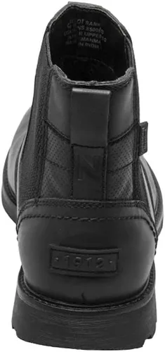 Vista 6 de Nunn Bush Botas Chelsea de cuero para hombre 1912 con puntera lisa con Scotchguard Defender