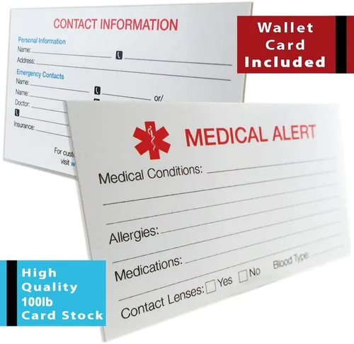 Vista 7 de Pulsera médica de cirugía bariátrica pregrabada y personalizada, rosa, Acero inoxidable