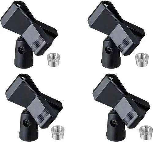 Soporte universal de clip para micrófono (paquete de 4)