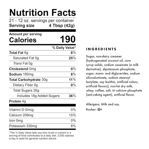 Vista 2 de Victorian Inn Capuchino instantáneo, almendra amaretto, 2 libras (paquete de 1)