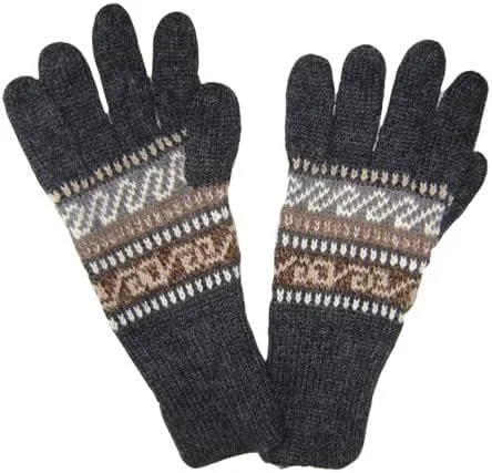 Gamboa Guantes de alpaca para invierno, guantes de invierno para mujer, guantes de invierno para hombre, guantes para mujer, manoplas para hombre,