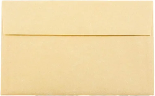 Vista 29 de JAM PAPER Sobres de invitación de pergamino A1 de 4 barras - 3 5/8 x 5 1/8 - Reciclado natural - Paquete de 50