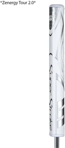 Vista 3 de SuperStroke Zenergy Tour Golf Putter Grip con tecnología SPYNE, nueva textura multizona y puerto técnico