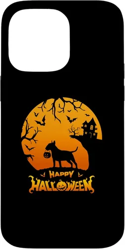 Vista 21 de iPhone 16 Bull Terrier Happy Halloween Costume Pumpkin Dog Boo Dogs Case