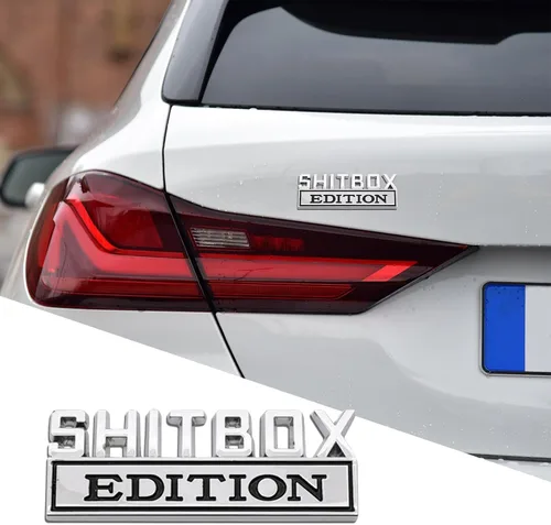 Vista 18 de ASUBHA Calcomanía Deportiva de Metal 3D para Coche, Calcomanías de Emblema e Insignia para Guardabarros Lateral y Maletero Trasero del Coche