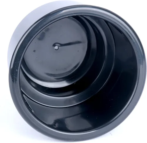 Vista 7 de Amarine-made (Juego de 3) Posavasos negros con drenaje plásticos para botes, automóviles, casas rodantes - Negro