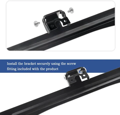 Vista 4 de Cámara de respaldo universal para placa de matrícula, kit de montaje para cámara de visión trasera en el salpicadero, soporte para cámara de placa