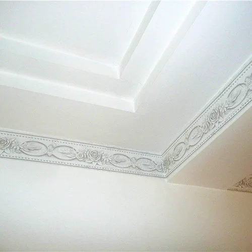 Vista 2 de Simplemuji - Borde autoadhesivo de 16.4 ft, peonía blanca 3D, impermeable, fácil de aplicar, 4 pulgadas por 16.5 pies