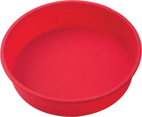 Vista 11 de Mrs. Anderson's Baking Molde de silicona estriada para pasteles de 9 pulgadas, silicona antiadherente de grado europeo