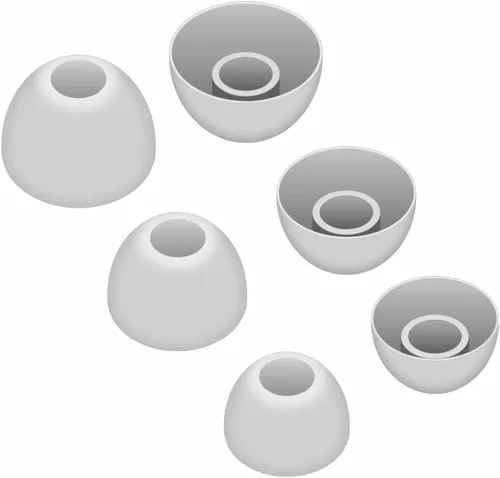 Vista 6 de 12 pares de almohadillas compatibles con auriculares intraurales Skullcandy, accesorios de silicona flexible de repuesto compatibles con Skullcandy