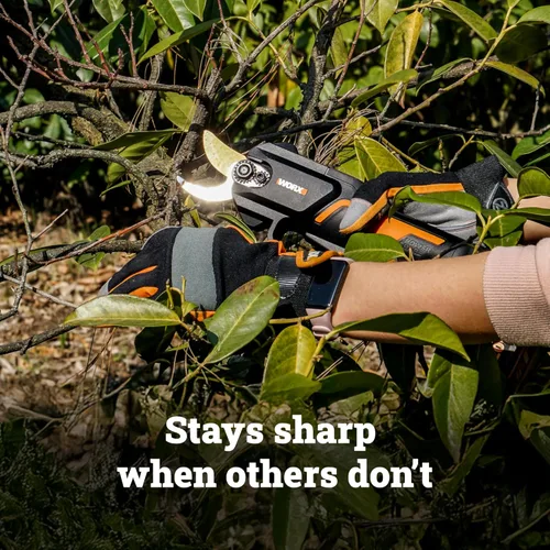 Vista 6 de Worx Tijera de Podar/Podadora WORX NITRO 20V WG330 - (Batería y Cargador Incluidos)