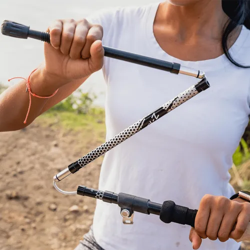 Vista 6 de TREKOLOGY Trekking Pole Tips - Walking Sticks Replacement Tip Protectors - 11mm Hole Diameter - Fit Most Standard Hiking Poles