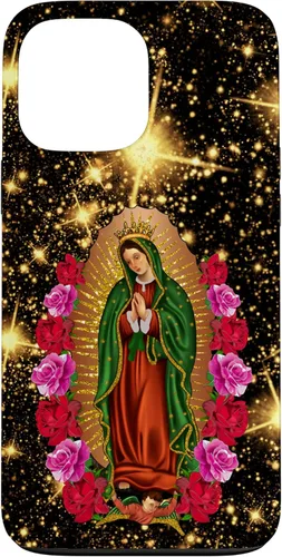 Vista 23 de Funda para iPhone 14 Pro Max Nuestra Señora Virgen De Guadalupe Virgen María