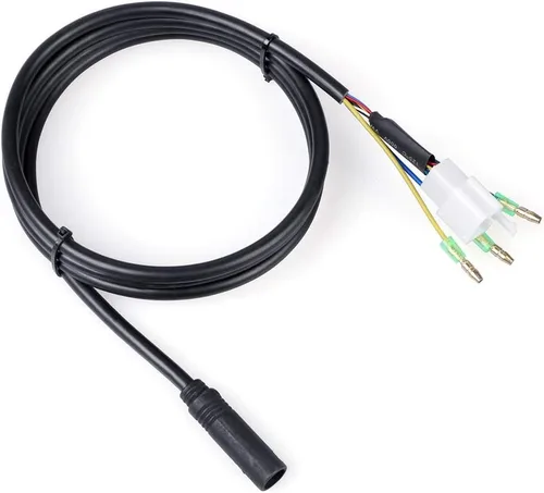 Cable de extensión impermeable 9Pin para kit de conversión de motor de cubo trasero BAFANG (80CM)