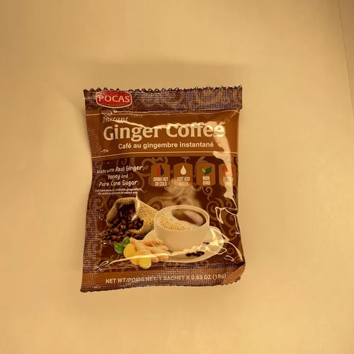 Vista 7 de Café instantáneo de jengibre hecho con jengibre real, miel y azúcar de caña pura