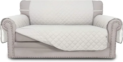 Vista 168 de Easy-Going - Funda reversible para sofá reclinable, resistente al agua, protector de muebles con correas elásticas, para mascotas y niños