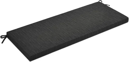 Vista 9 de baibu Cojín de Banco Antideslizante de 36 Pulgadas para Interiores y Exteriores con Lazos, Cojín de Asiento de Banco Rectangular Clásico