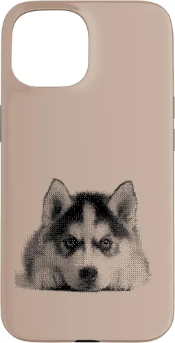 Vista 6 de Chic Husky Puppy for Dog Mom and Paw Parents Case for iPhone XR