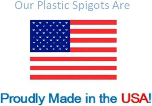 Vista 3 de Black Plastic Faucet, Spigot, Beverage Dispenser, Water Crock, Water Filter Bucket, Made for Gravity Feed, with Washer & Nut