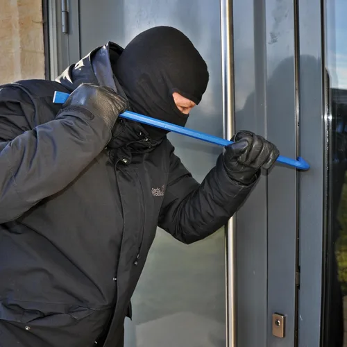 Vista 9 de Barra de seguridad para puerta, barra de seguridad para puerta, puerta corredera ajustable, topes de puerta de patio, barricada interior, bloqueo