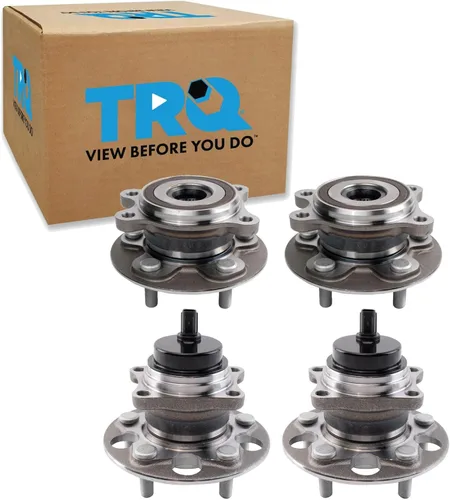 Vista 35 de Conjunto de rodamiento de rueda y buje TRQ para parte trasera izquierda y derecha, 2 piezas, compatible con Ford Expedition 2007-2010 y Lincoln