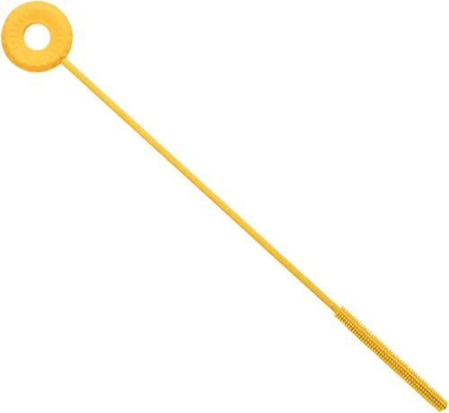 Vista 12 de 1 paquete de cepillo de silicona para botellas, cepillo limpiador de pajitas pequeñas, cepillos de limpieza de botellas de 9 pulgadas, cepillo