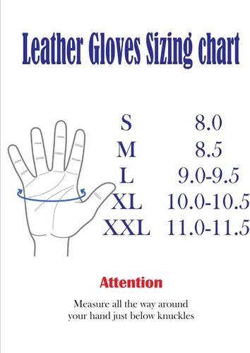 Vista 2 de Guantes de conducción de cuero genuino para hombre