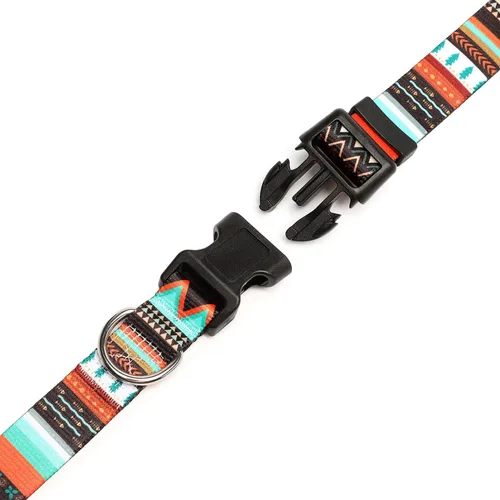 Vista 70 de Mercano - Collar ajustable para perro, patrones de diseño especial, collar de nailon suave cómodo y duradero para perros pequeños, medianos