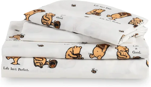 Vista 25 de Berkshire Blanket Peanuts® - Juego de sábanas para niños, tamaño individual, 3 piezas, lindo personaje Snoopy impreso, sábanas de microfibra suave