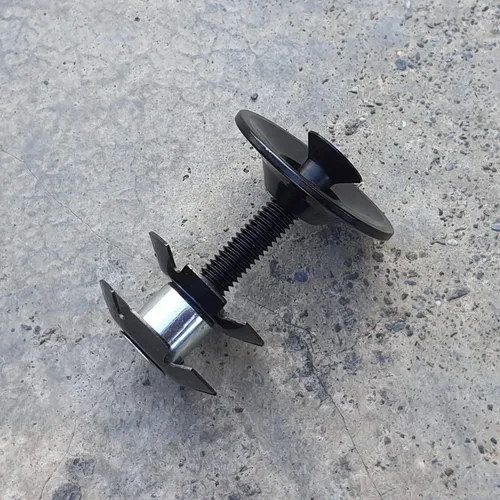 Vista 5 de ONIPAX Tapa superior de auriculares ligeros y tuerca de estrella con tornillo de aluminio y espaciadores